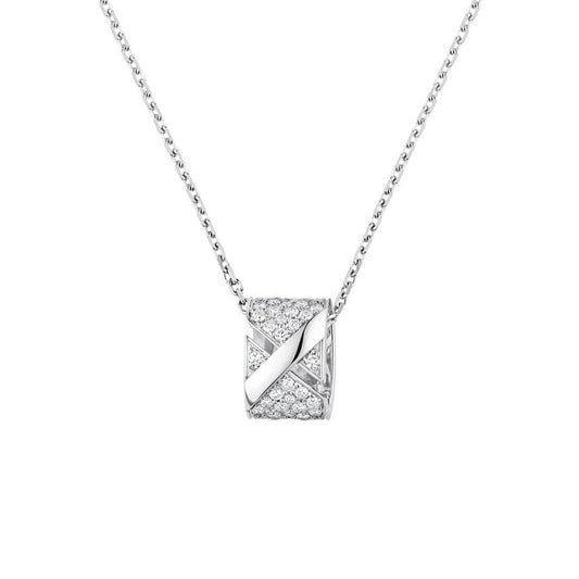 [BIJOUX]LIENS EVIDENCE DIAMOND PAVED NECKLACE