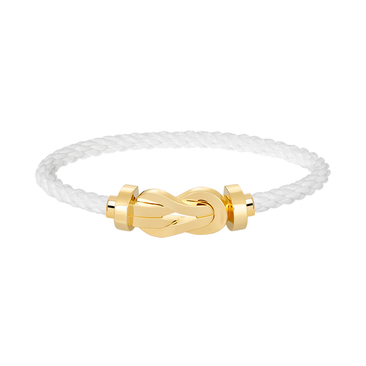 [BIJOUX]CHANCE LARGE 8 FIGURE BUCKLE NO DIAMOND BRACELET GOLD