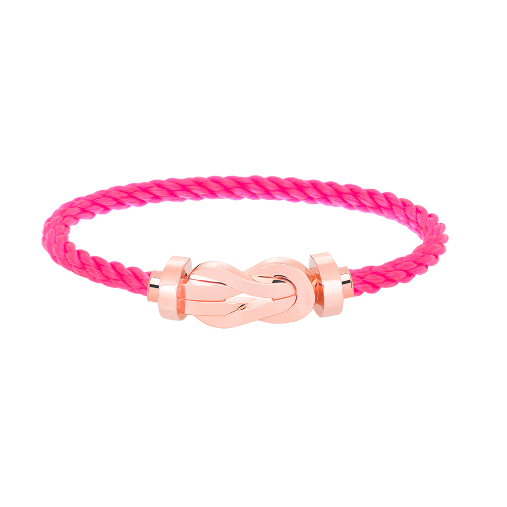 [BIJOUX]CHANCE LARGE 8 FIGURE BUCKLE NO DIAMOND BRACELET ROSE GOLD