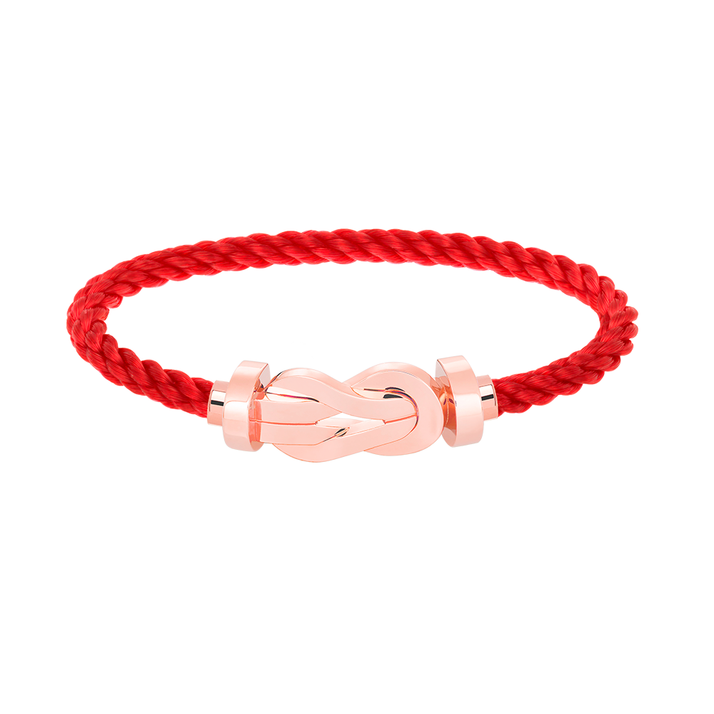 [BIJOUX]CHANCE LARGE 8 FIGURE BUCKLE NO DIAMOND BRACELET ROSE GOLD