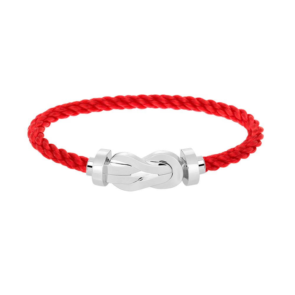 [BIJOUX]CHANCE LARGE 8 FIGURE BUCKLE NO DIAMOND BRACELET SILVER