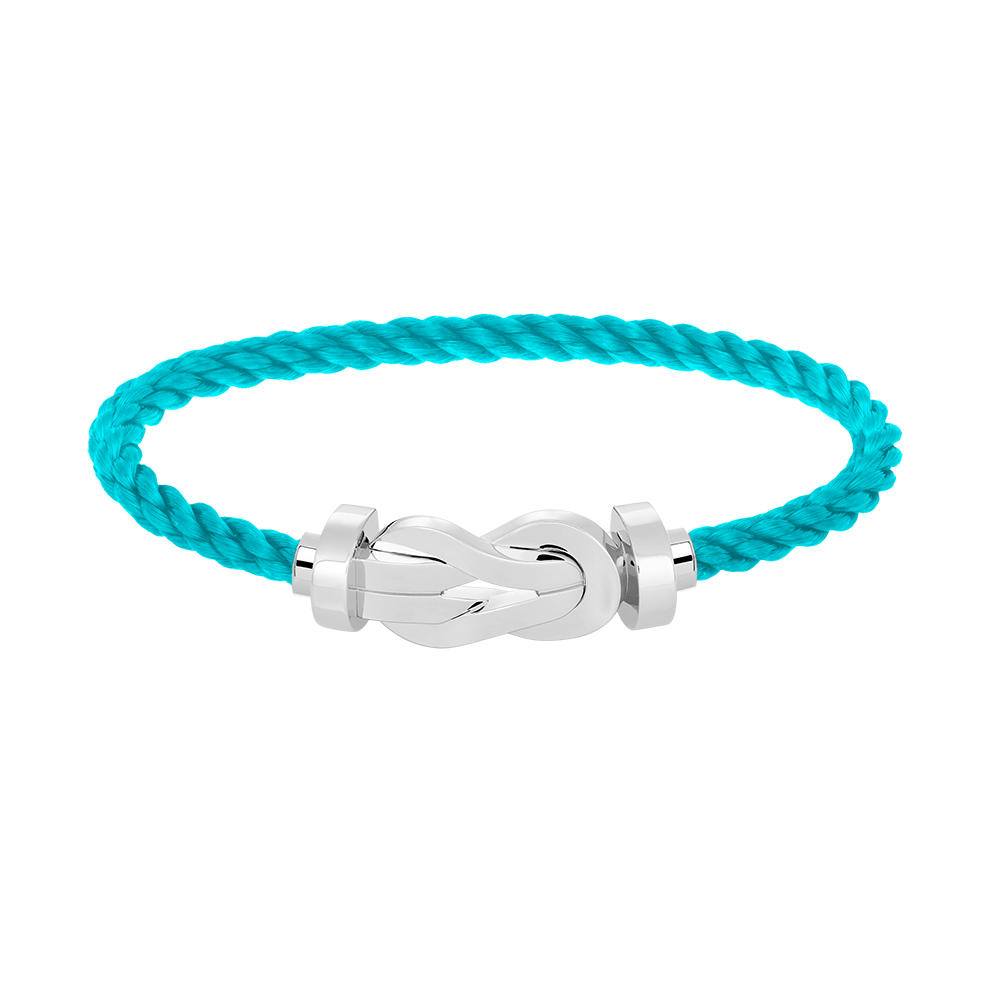 [BIJOUX]CHANCE LARGE 8 FIGURE BUCKLE NO DIAMOND BRACELET SILVER