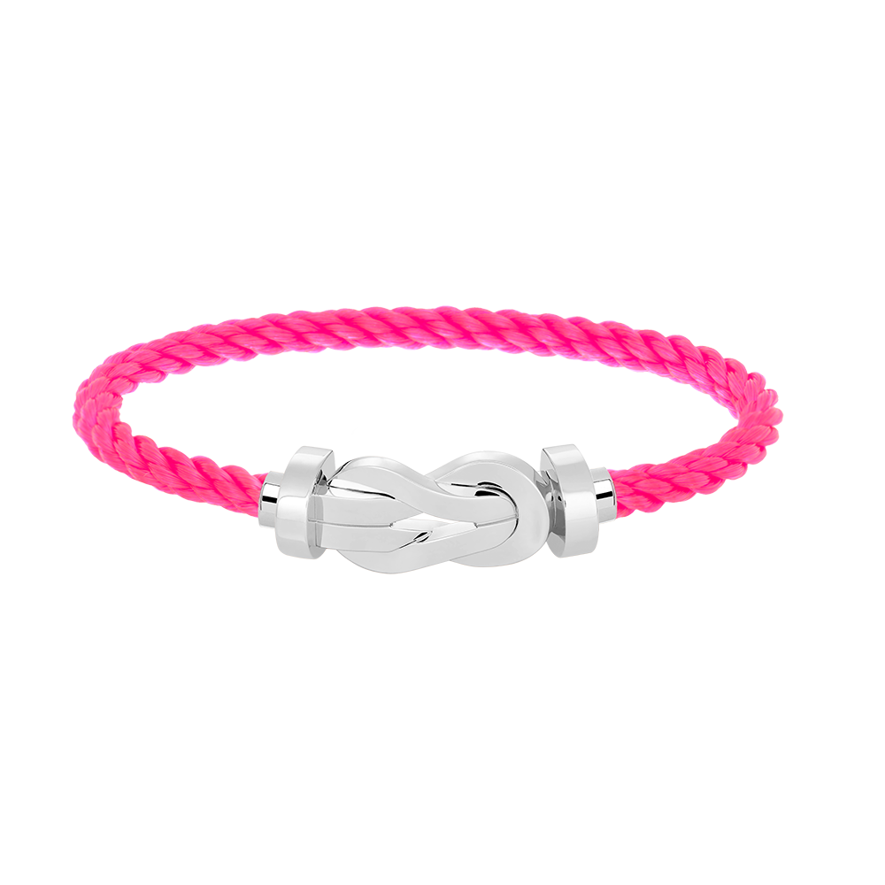 [BIJOUX]CHANCE LARGE 8 FIGURE BUCKLE NO DIAMOND BRACELET SILVER