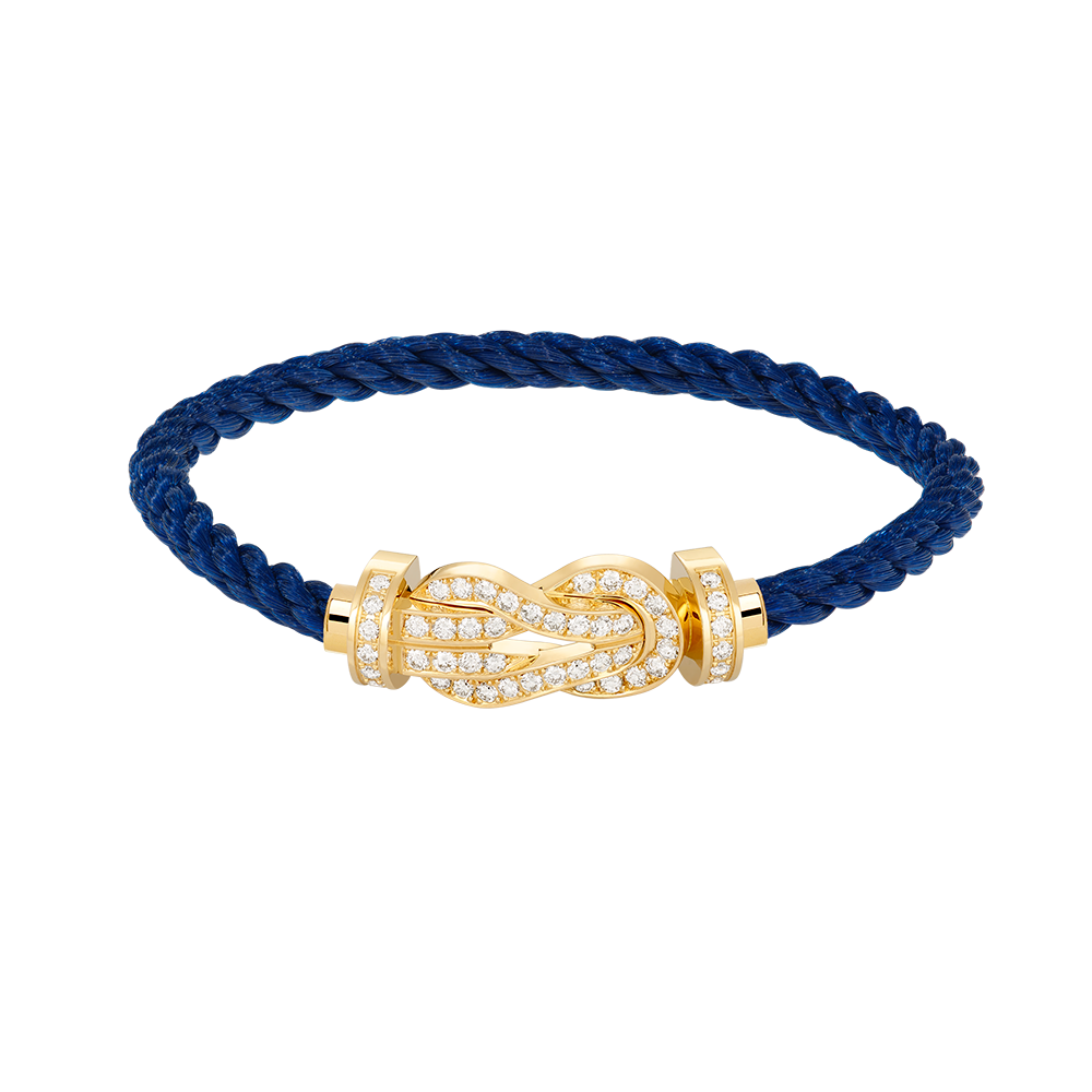 [BIJOUX]CHANCE GRAND BRACELET BOUCLE 8 CHIFFRES FULL DIAMOND OR