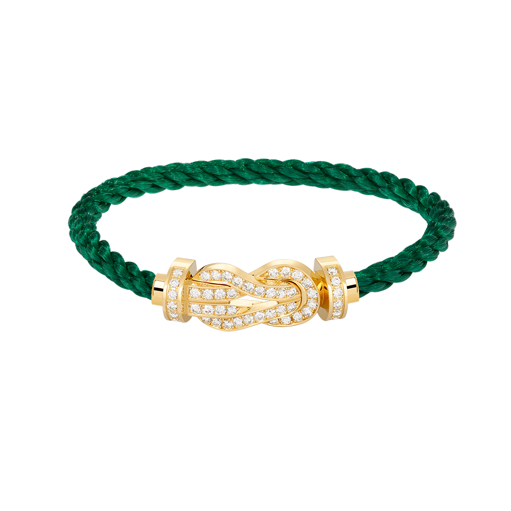 [BIJOUX]CHANCE GRAND BRACELET BOUCLE 8 CHIFFRES FULL DIAMOND OR