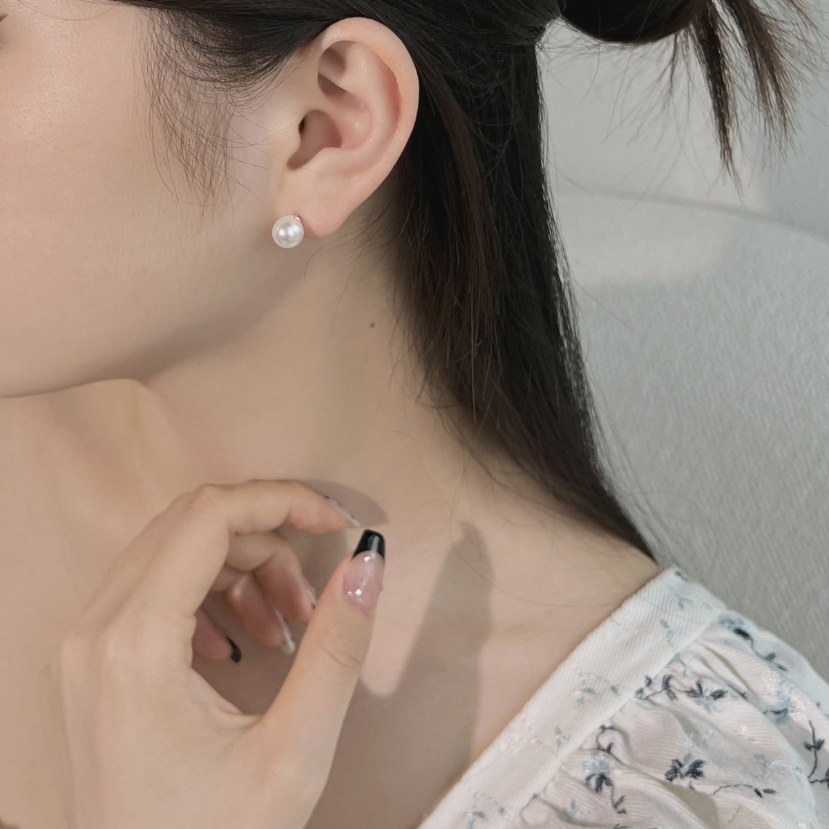 [Goodv]Delicate Pearl Earrings
