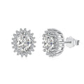 [Goodv]Delicate Radiant Oval Cut Daily Earrings
