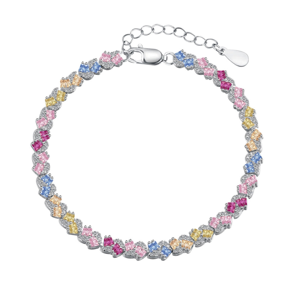 [Goodv] Bracelet de fête en forme de fleur colorée et ornée