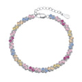 [Goodv] Bracelet de fête en forme de fleur colorée et ornée