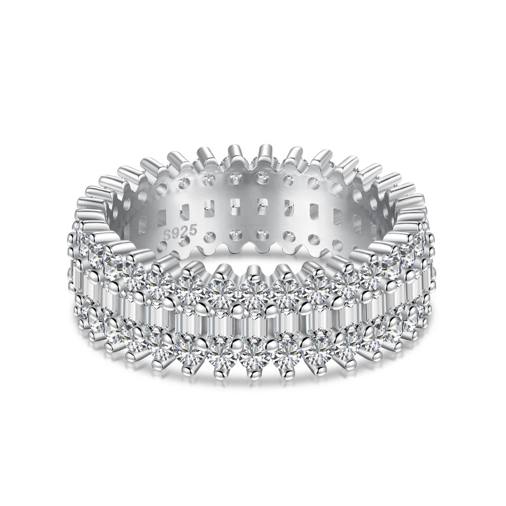 [Goodv]Ornate Colorful Radiant Cut Daily Ring