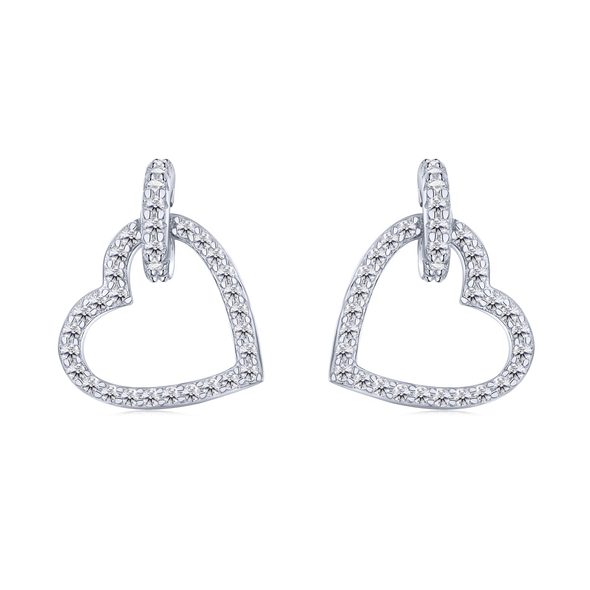 [Goodv]Boucles d'oreilles délicates en forme de cœur