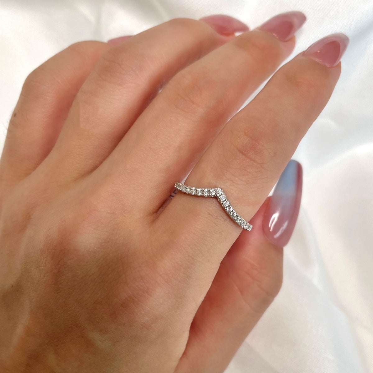 [Goodv]Elaborate Tennis Band Ring