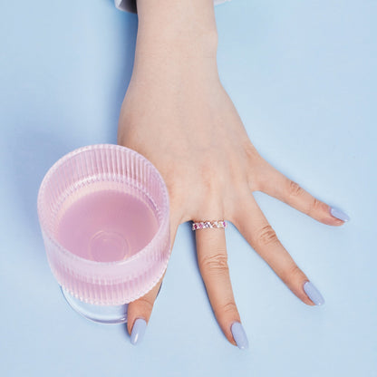 [Goodv]Delicate Vibrant Emerald Cut Daily Ring