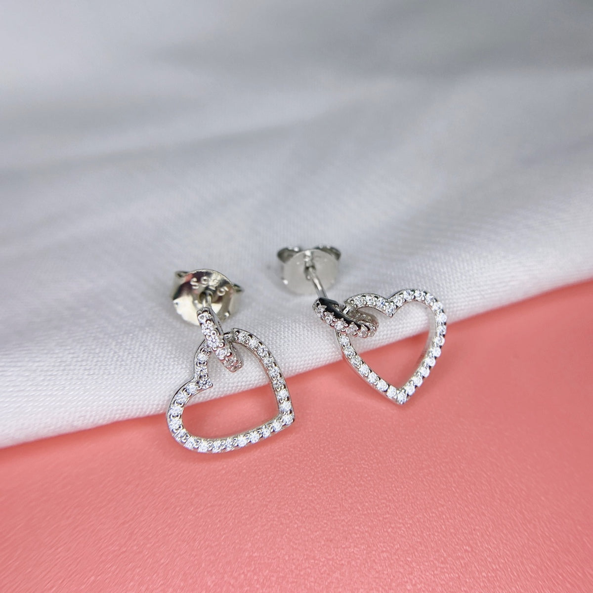 [Goodv]Boucles d'oreilles délicates en forme de cœur