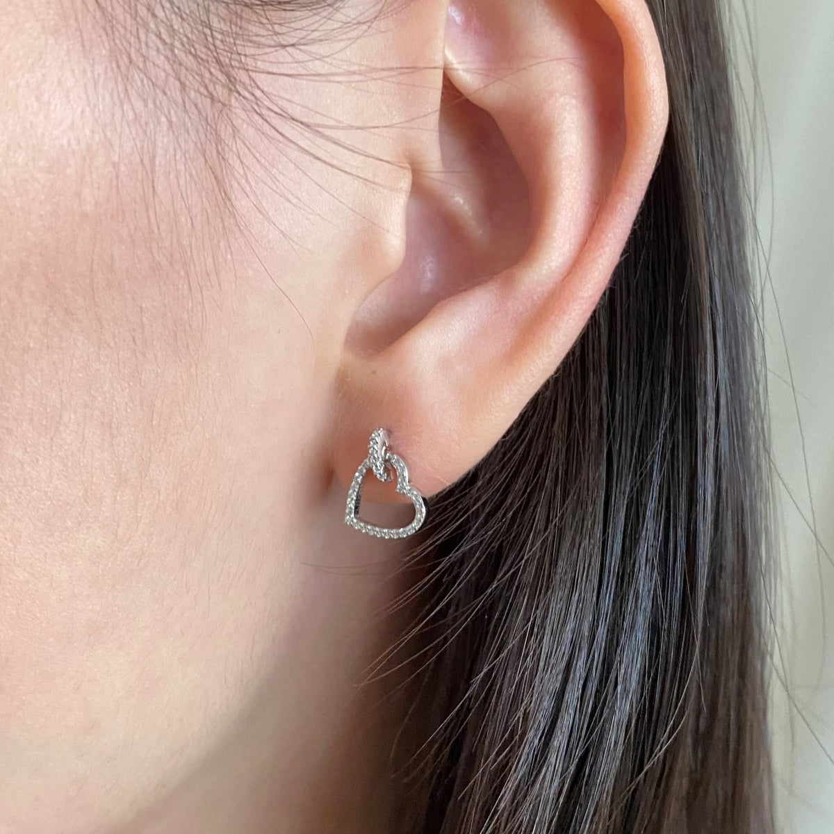 [Goodv]Boucles d'oreilles délicates en forme de cœur