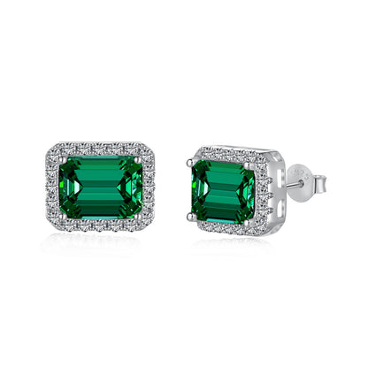 [Goodv]Luxurious Dainty Emerald Cut Banquet Earrings