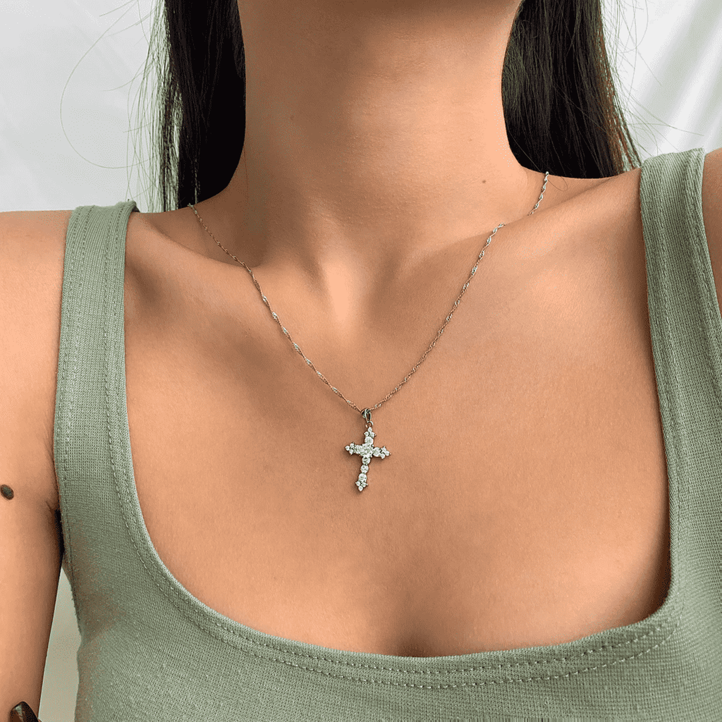 [Goodv] Collier délicat en forme de croix