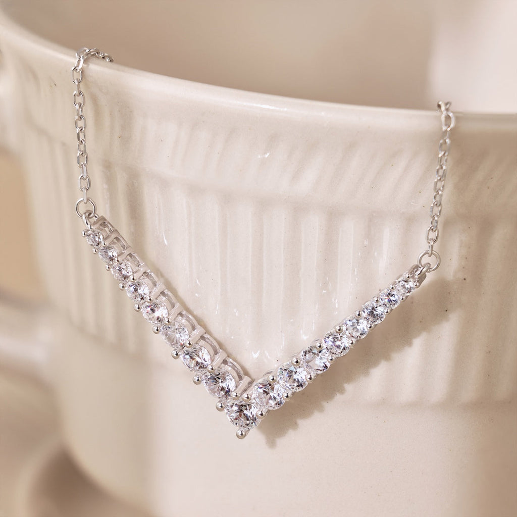 [Goodv]Ornate Round Cut Necklace