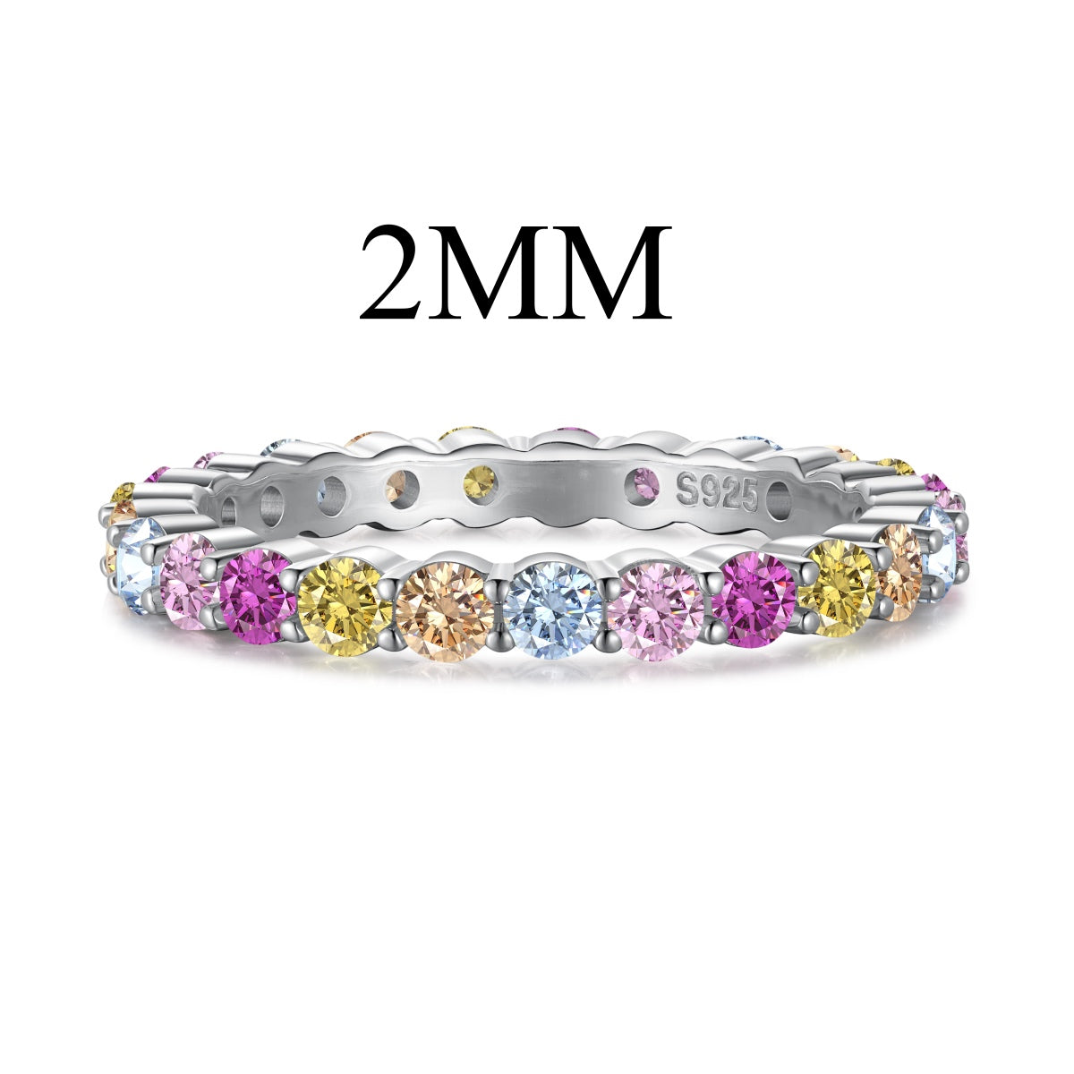 [Goodv]Dazzling Resplendent Round Cut Party Ring