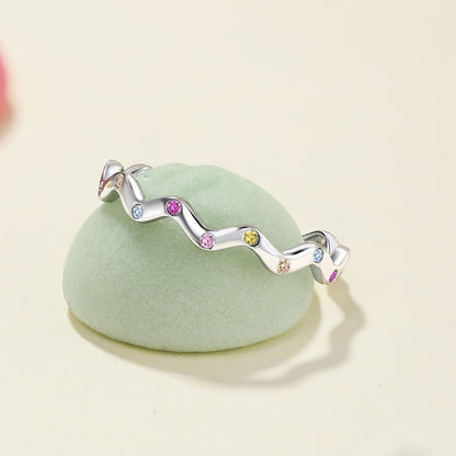 [Goodv]Ornate Vibrant Round Cut Daily Ring