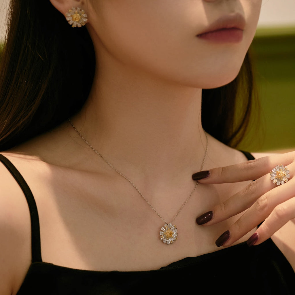 [Goodv] Collier exquis en forme de marguerite