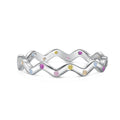 [Goodv]Ornate Vibrant Round Cut Daily Ring