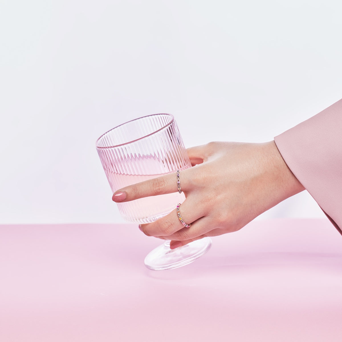 [Goodv]Elegant Energetic Round Cut Daily Ring