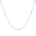 [Goodv]Small Bead Clavicle Chain Simple Necklace