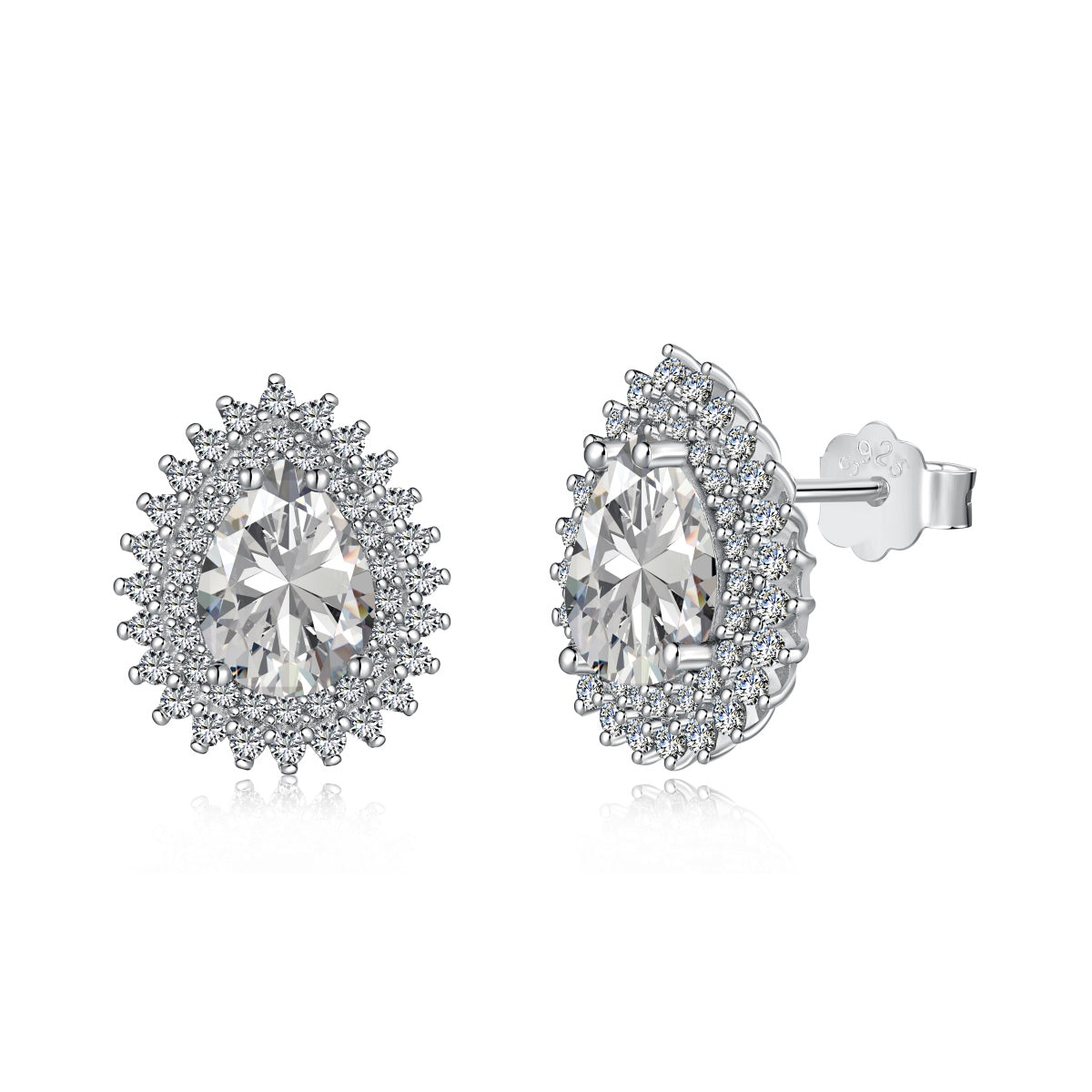 [Goodv]Delicate Gorgeous Pear Cut Daily Earrings