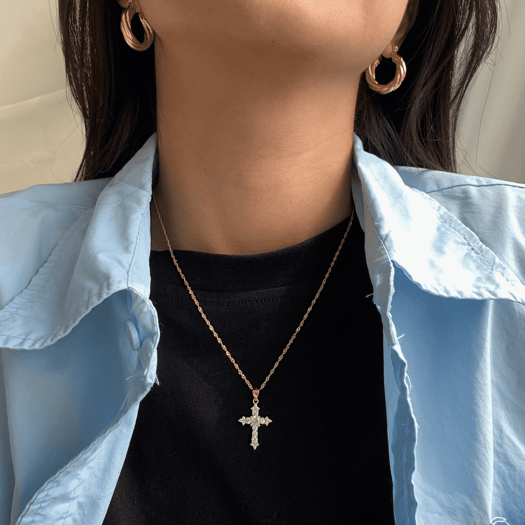 [Goodv] Collier délicat en forme de croix