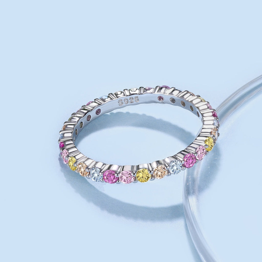 [Goodv]Elegant Vivid Round Cut Daily Ring