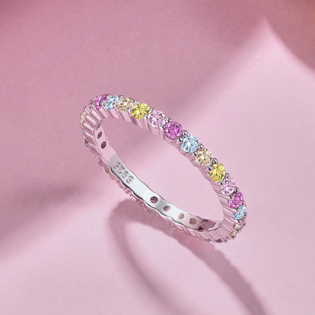 [Goodv]Elegant Vivid Round Cut Daily Ring