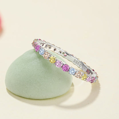 [Goodv]Elegant Vivid Round Cut Daily Ring