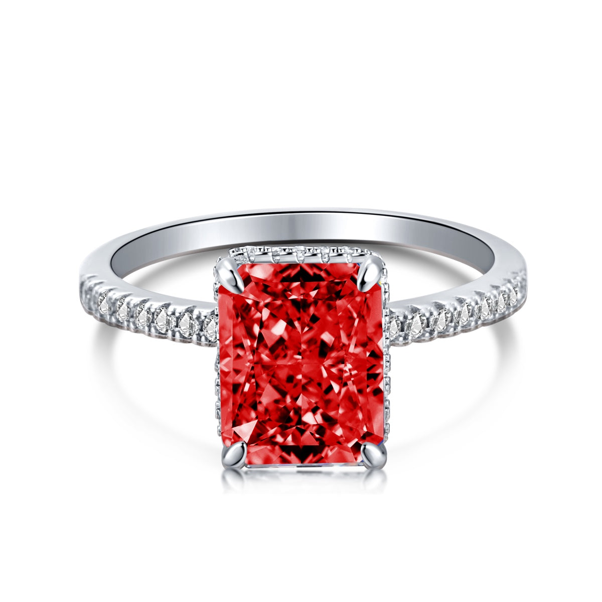 [Goodv]4.0 Carat Luxurious Engagement Ring