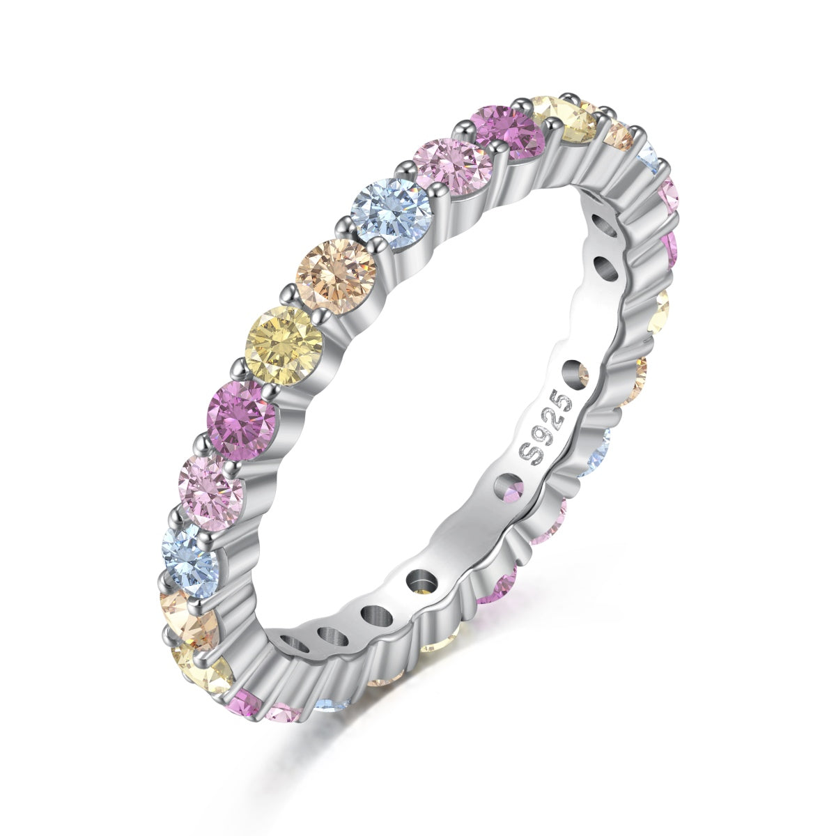 [Goodv]Elegant Vivid Round Cut Daily Ring