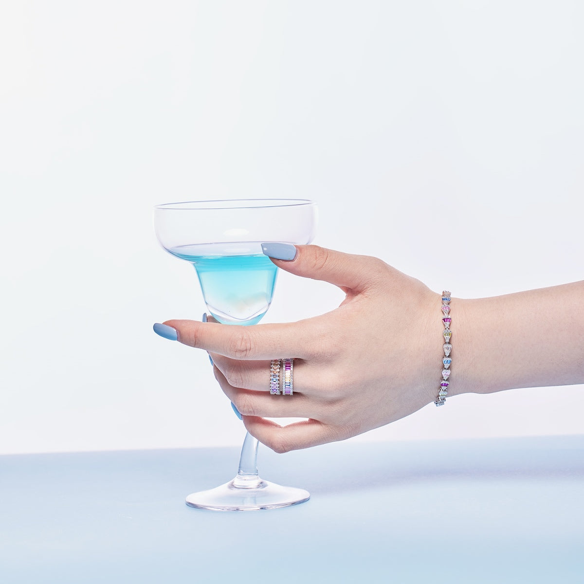 [Goodv]Radiant Water Drop Shape Daily Bracelet