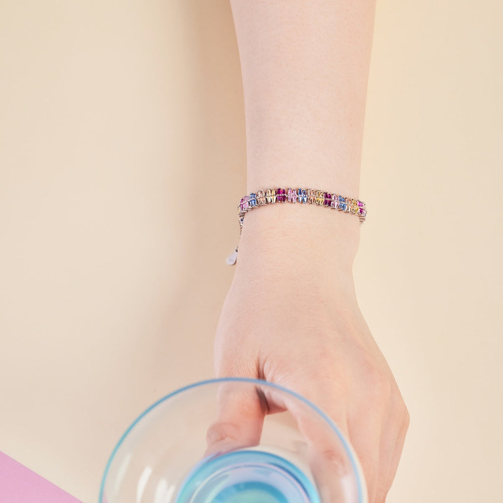 [Goodv] Bracelet de fête multi-coupes étincelant et exquis