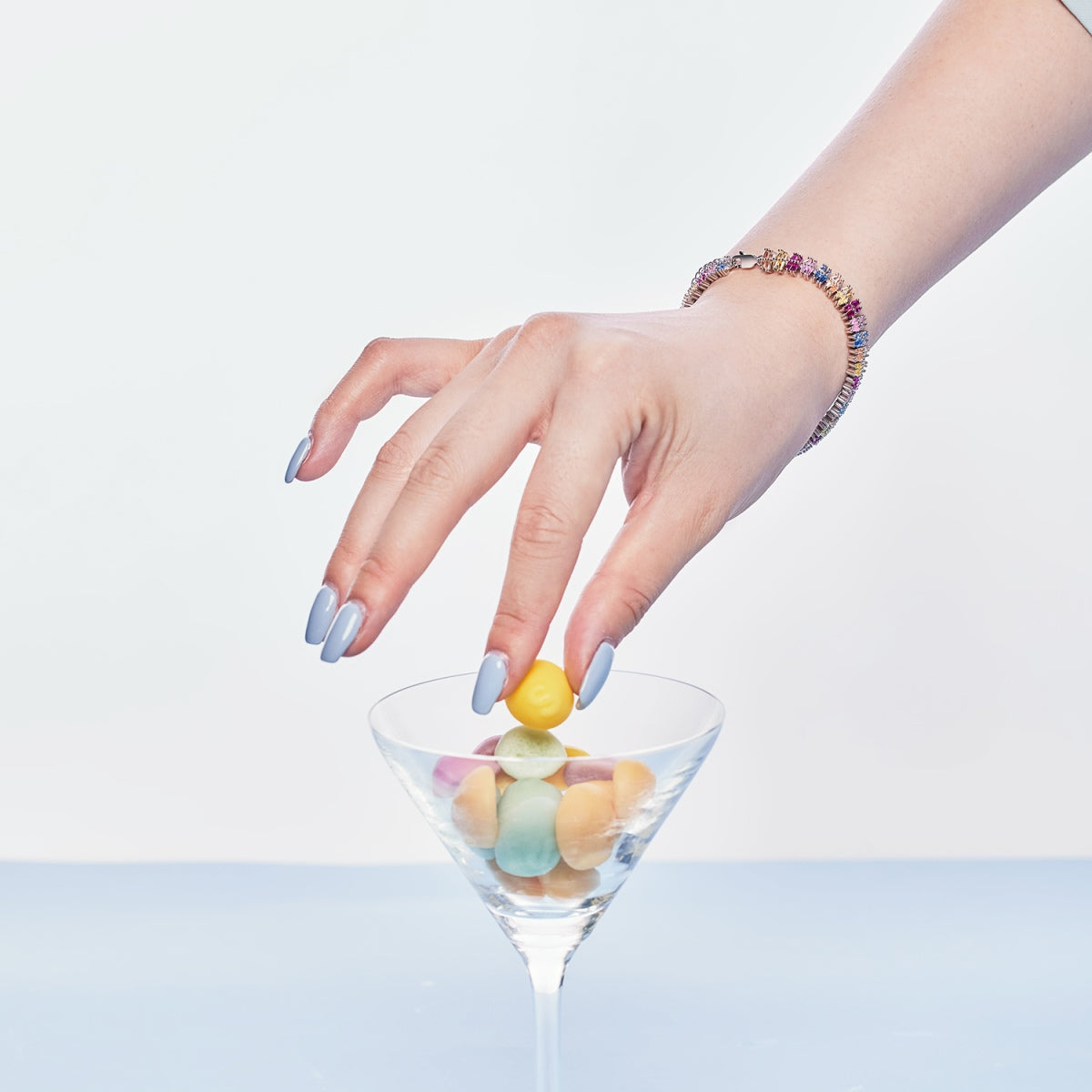 [Goodv] Bracelet de fête multi-coupes étincelant et exquis