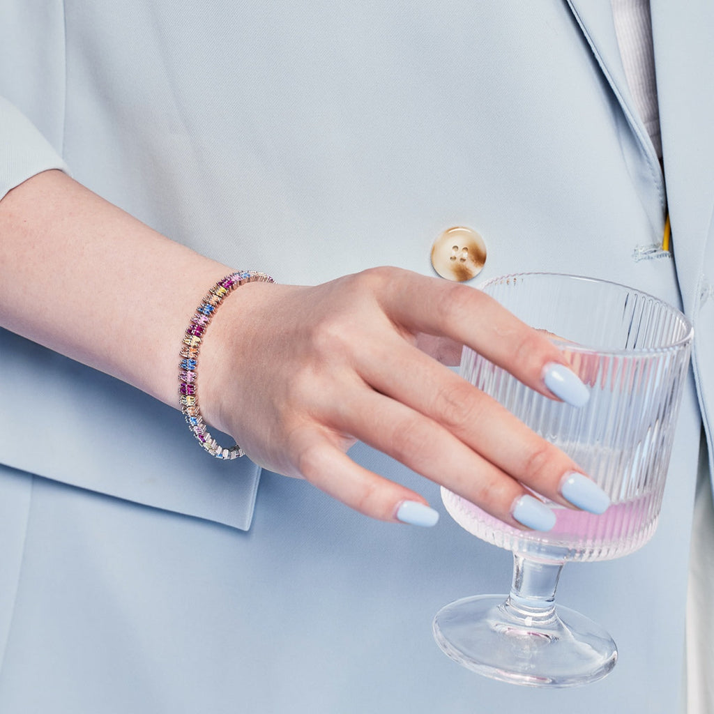 [Goodv] Bracelet de fête multi-coupes étincelant et exquis