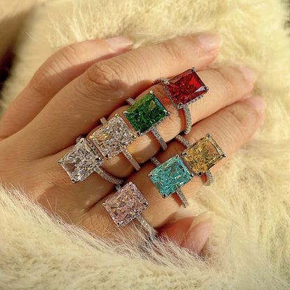 [Goodv]4.0 Carat Luxurious Engagement Ring