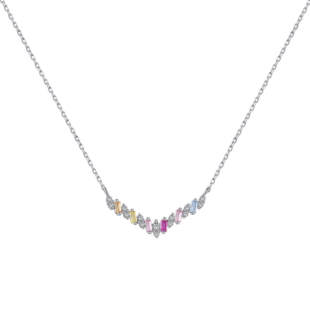 [Goodv] Collier arc-en-ciel éblouissant