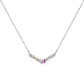 [Goodv] Collier arc-en-ciel éblouissant