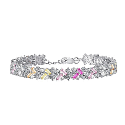 [Goodv]Dazzling Unique Multi Shape Daily Bracelet