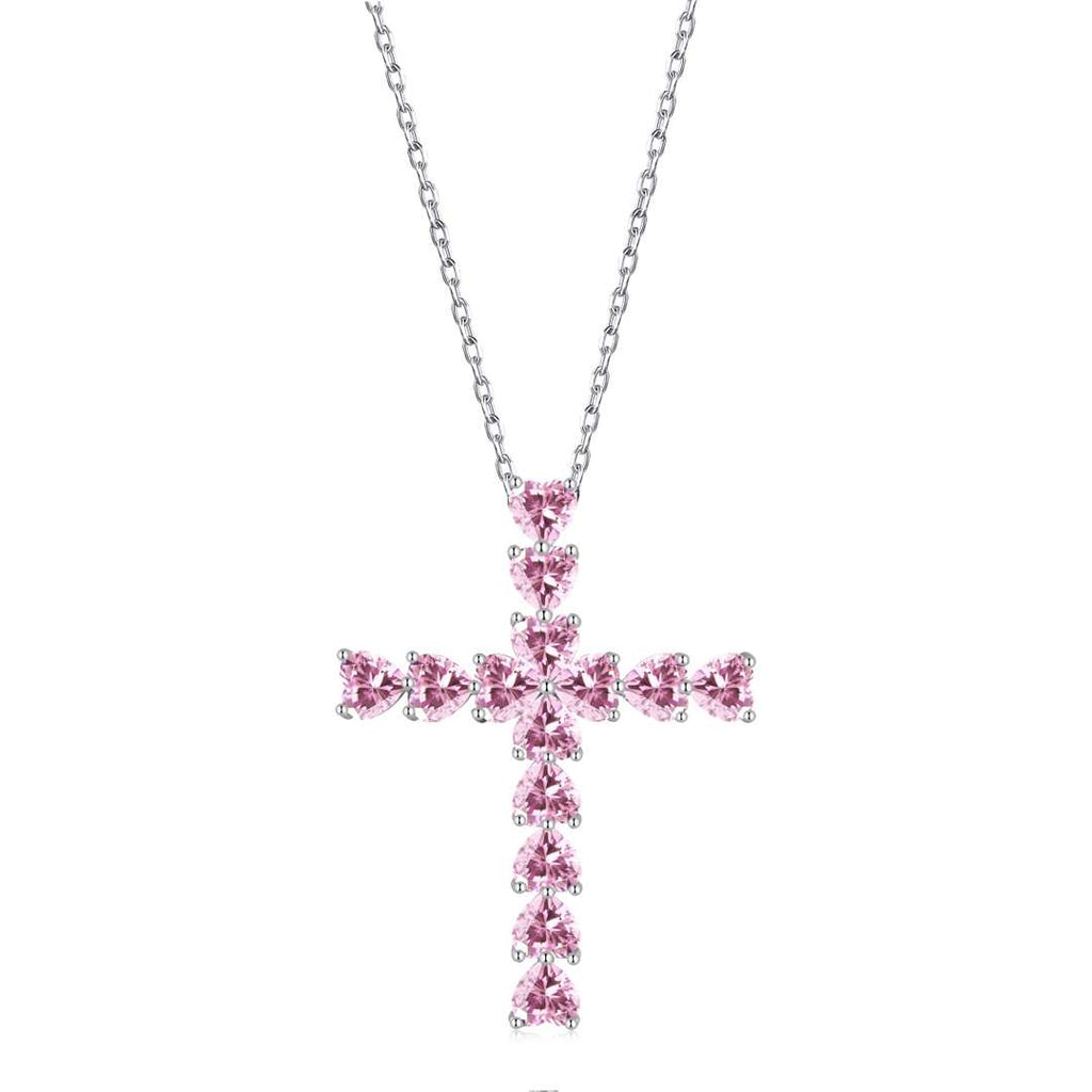 [Goodv]Radiant Cross Shape Necklace