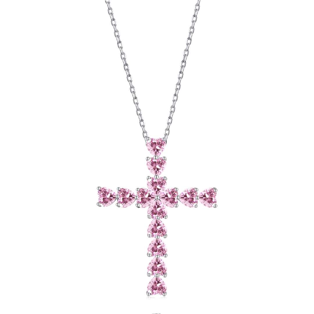[Goodv]Radiant Cross Shape Necklace
