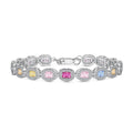 [Goodv] Bracelet quotidien exquis et orné d'émeraude taillée