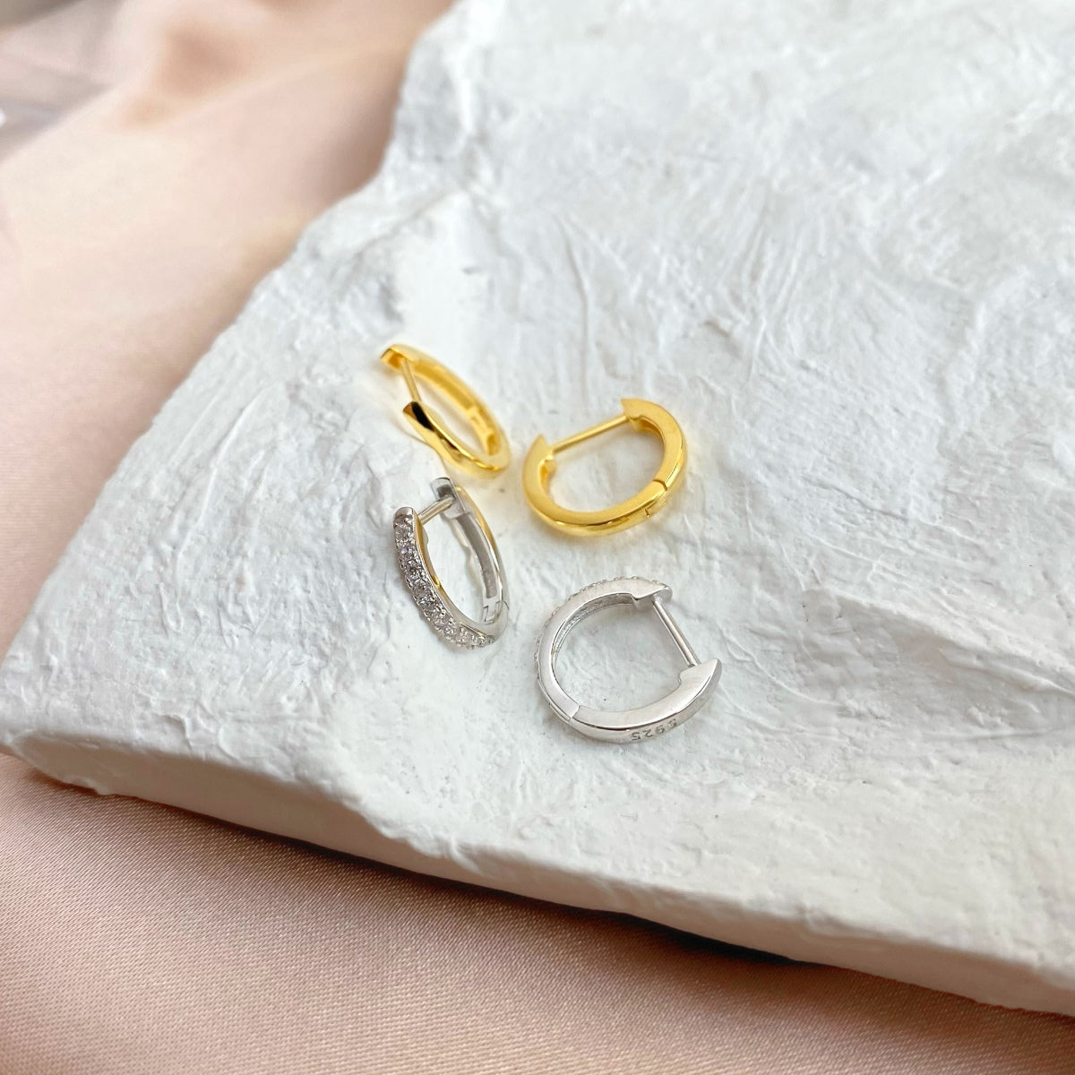 [Goodv]Boucles d'oreilles polyvalentes en cercle