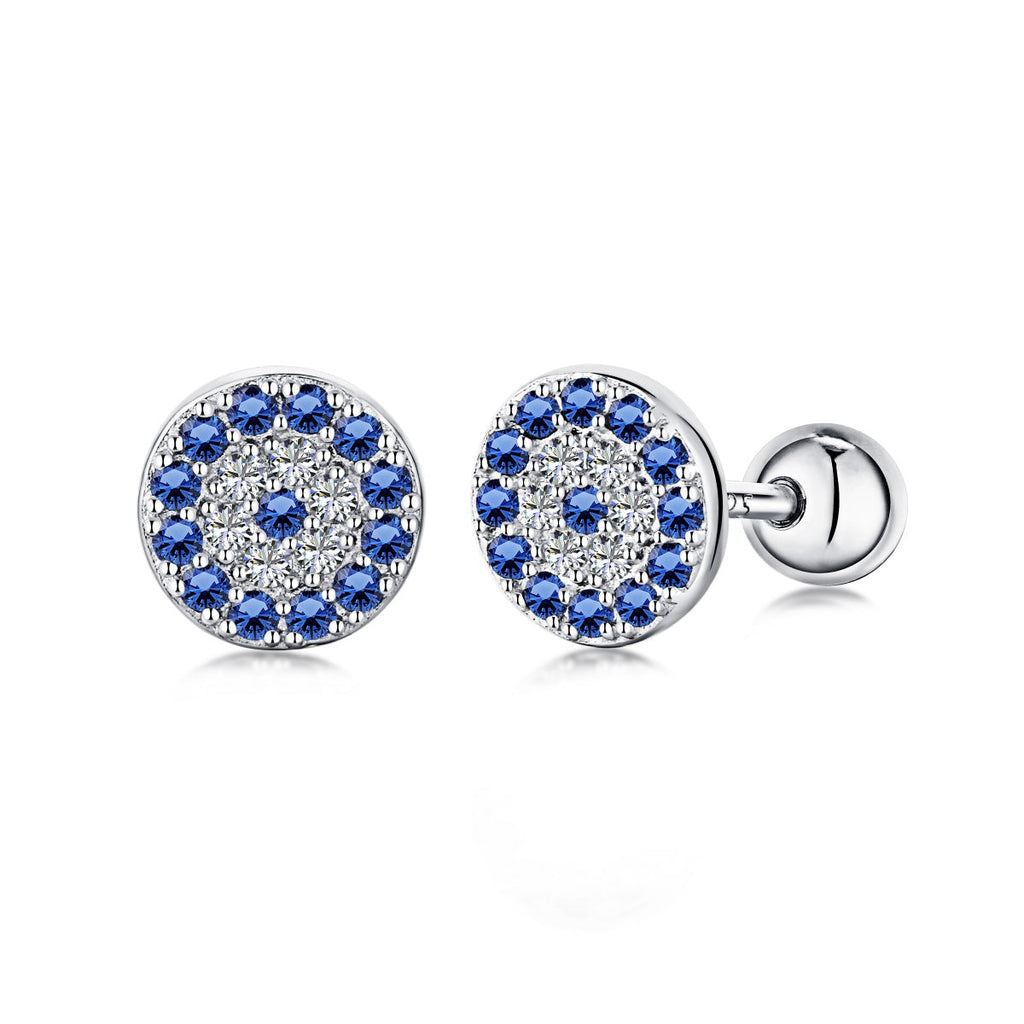 [Goodv]Boucles d'oreilles clous d'oreille en os œil du diable