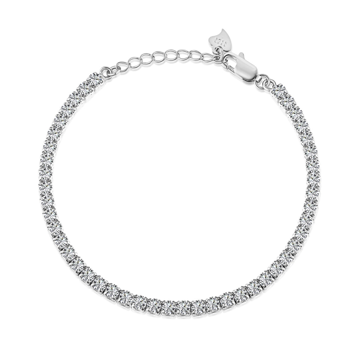[Goodv]Sparkling Round Cut Daily Bracelet