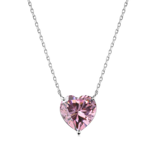 [Goodv]6.0 carat Radiant Heart Shape Necklace